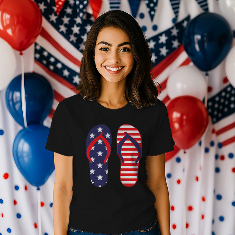 Patriotic Flip Flop