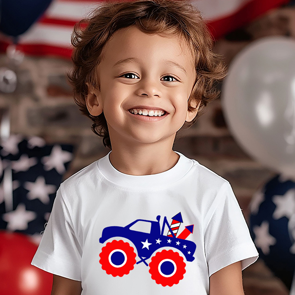 Patriotic Monster Truck