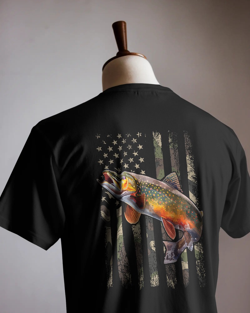 Fish + American Flag - Image 2
