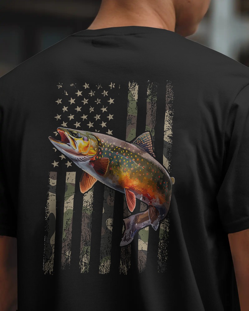 Fish + American Flag - Image 3