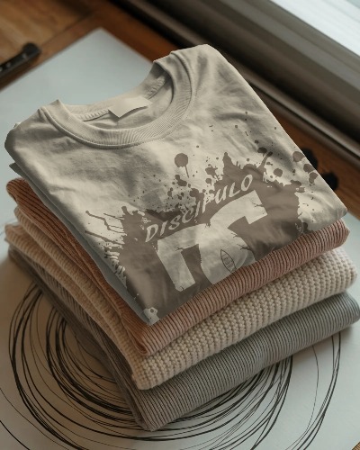 Discípulo de Cristo T-Shirt – Christian Faith Graphic Tee - Image 8