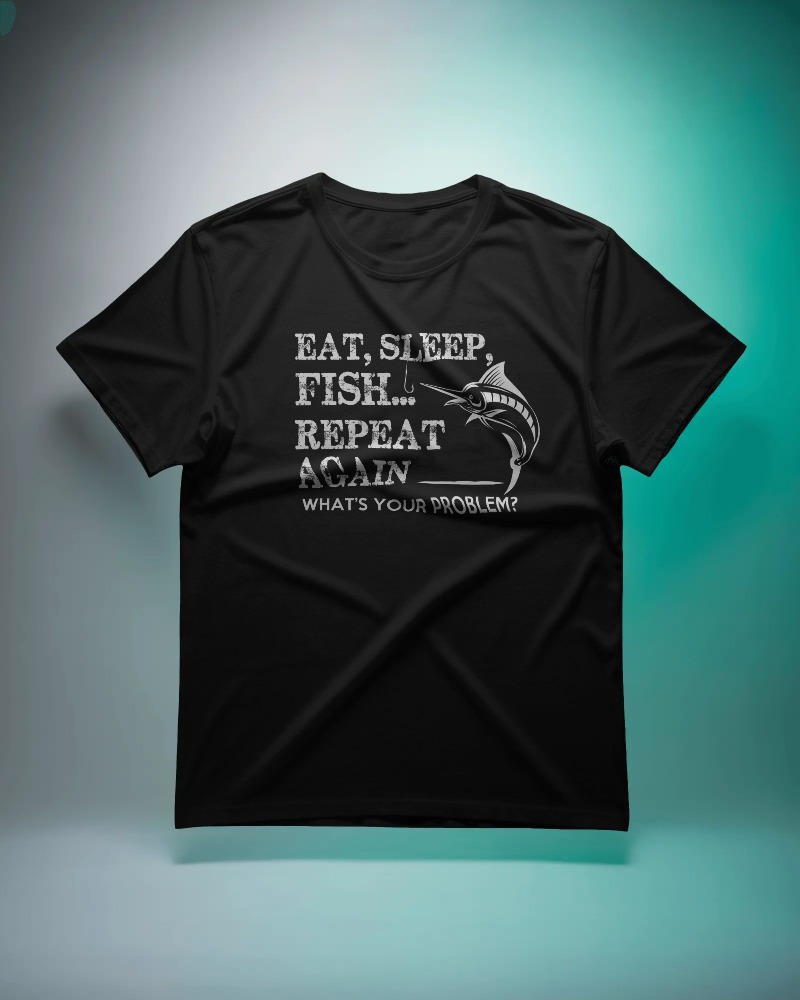 Eat Sleep Fish Repeat - Image 2
