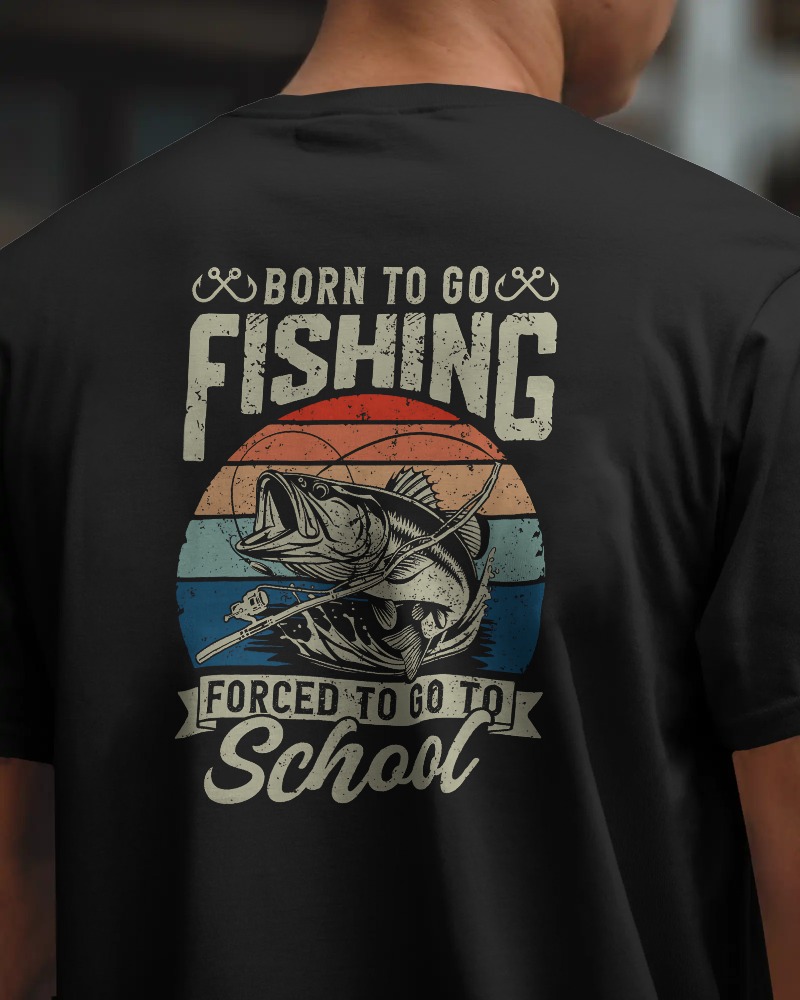 Born to Fish Retro - Image 3