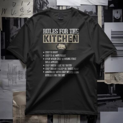 Kitchen Rules Tee | Funny Graphic T-Shirt