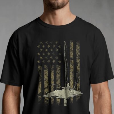 Patriotic Fishing Flag