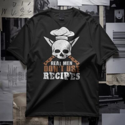 No Recipes Chef Tee