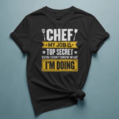 Top Secret Chef Humor Tee