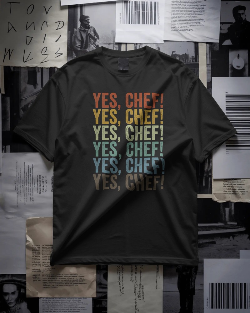 Yes Chef Retro Tee