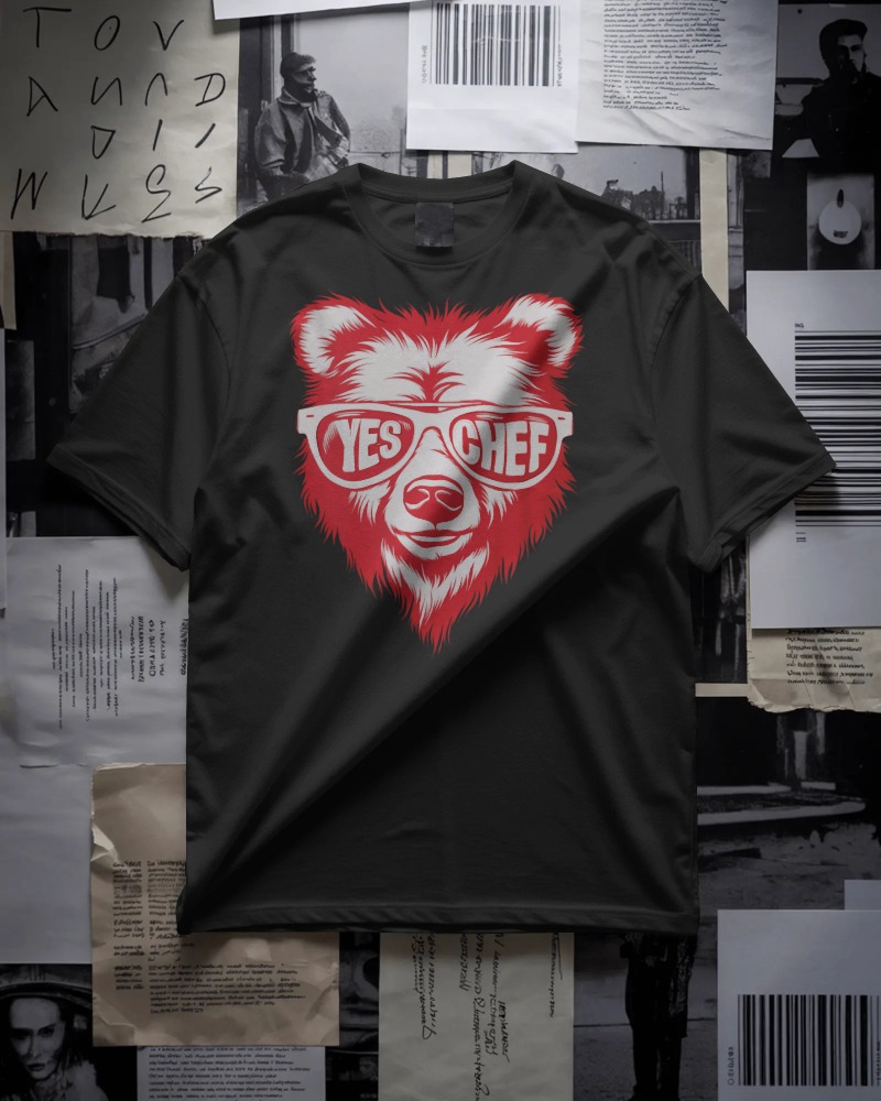 Yes Chef Bear Tee