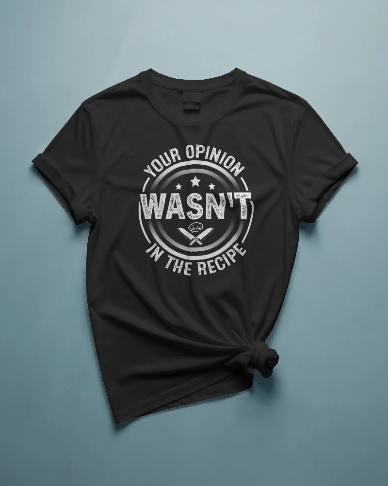 Not in the Recipe Tee - Image 2